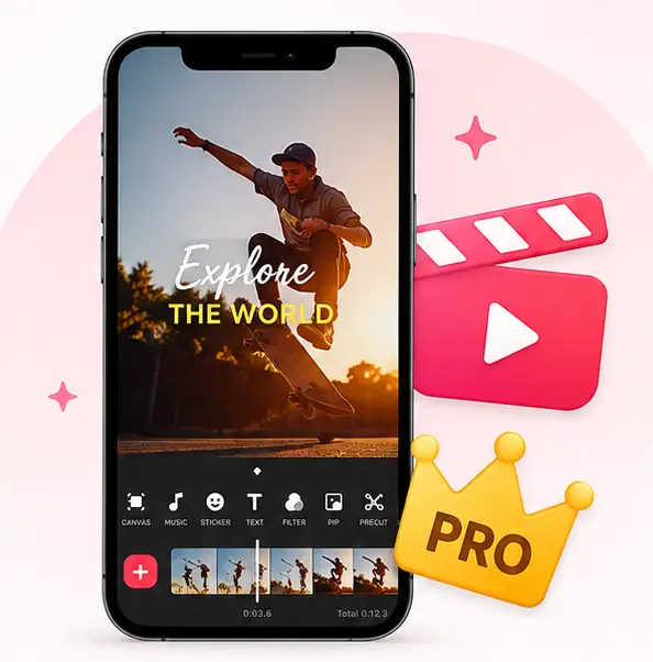 InShot Pro Interface